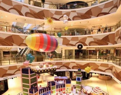 如何用商場電動葫蘆提高商場中庭的吸引力